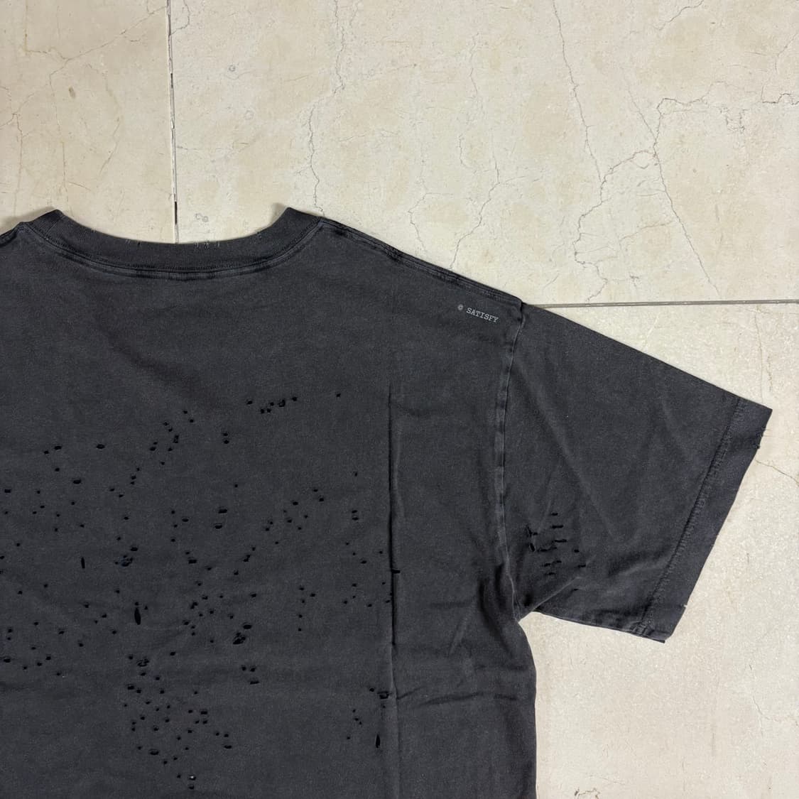 Satisfy Mothtech T-Shirt Aged Black 상품이미지5