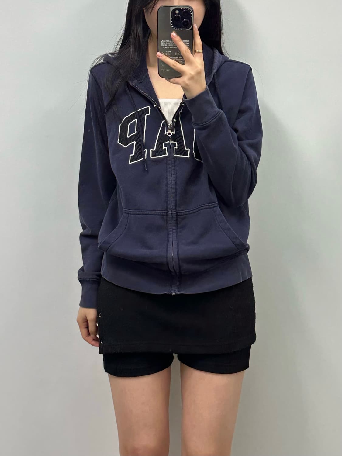 Gap 갭 네이비 후드집업 상품이미지1