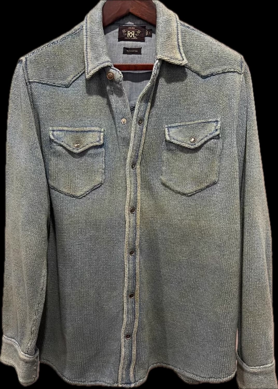 rrl 빈티지 웨스턴셔츠 L 상품이미지1