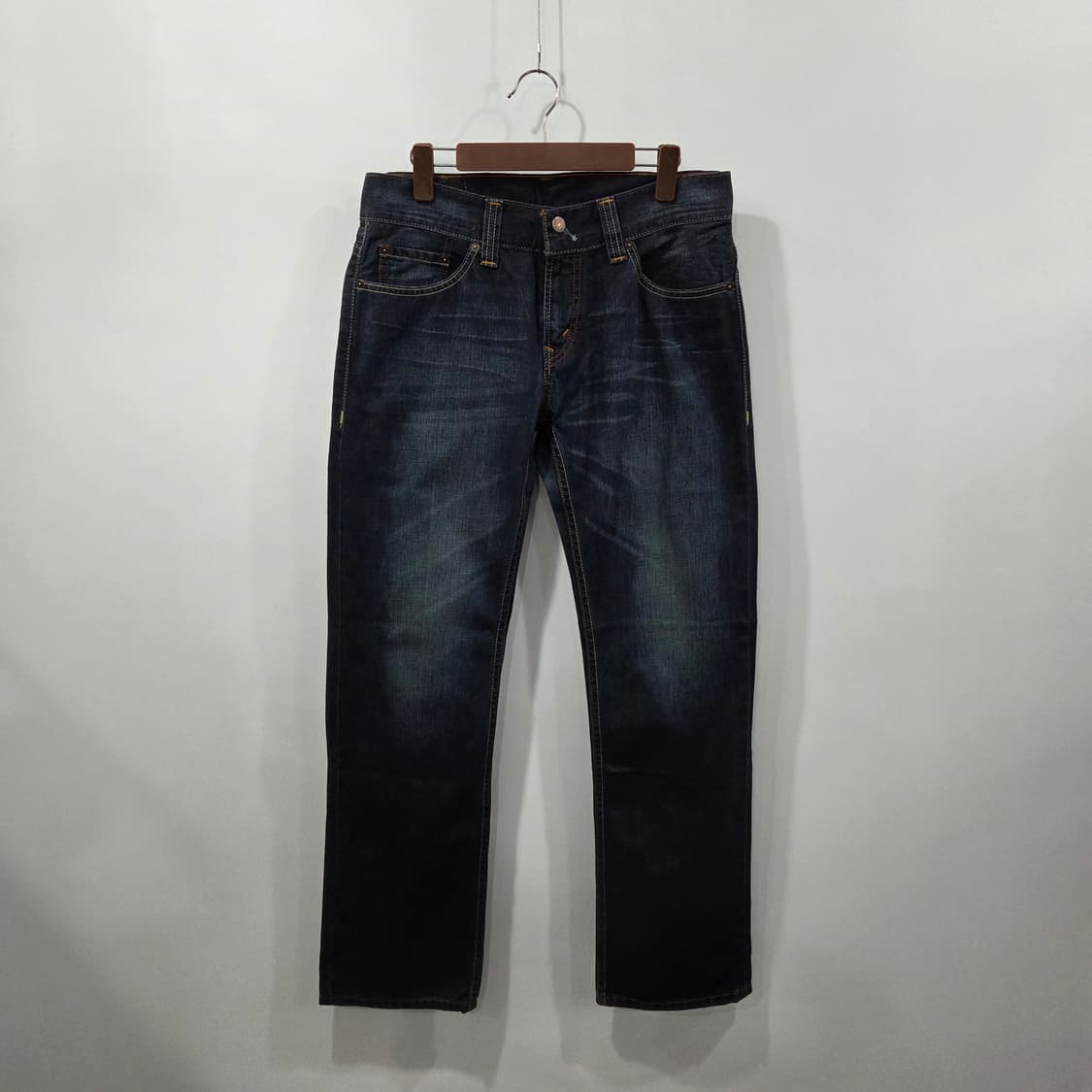 리바이스 523 진청 데님팬츠 32/32 상품이미지1