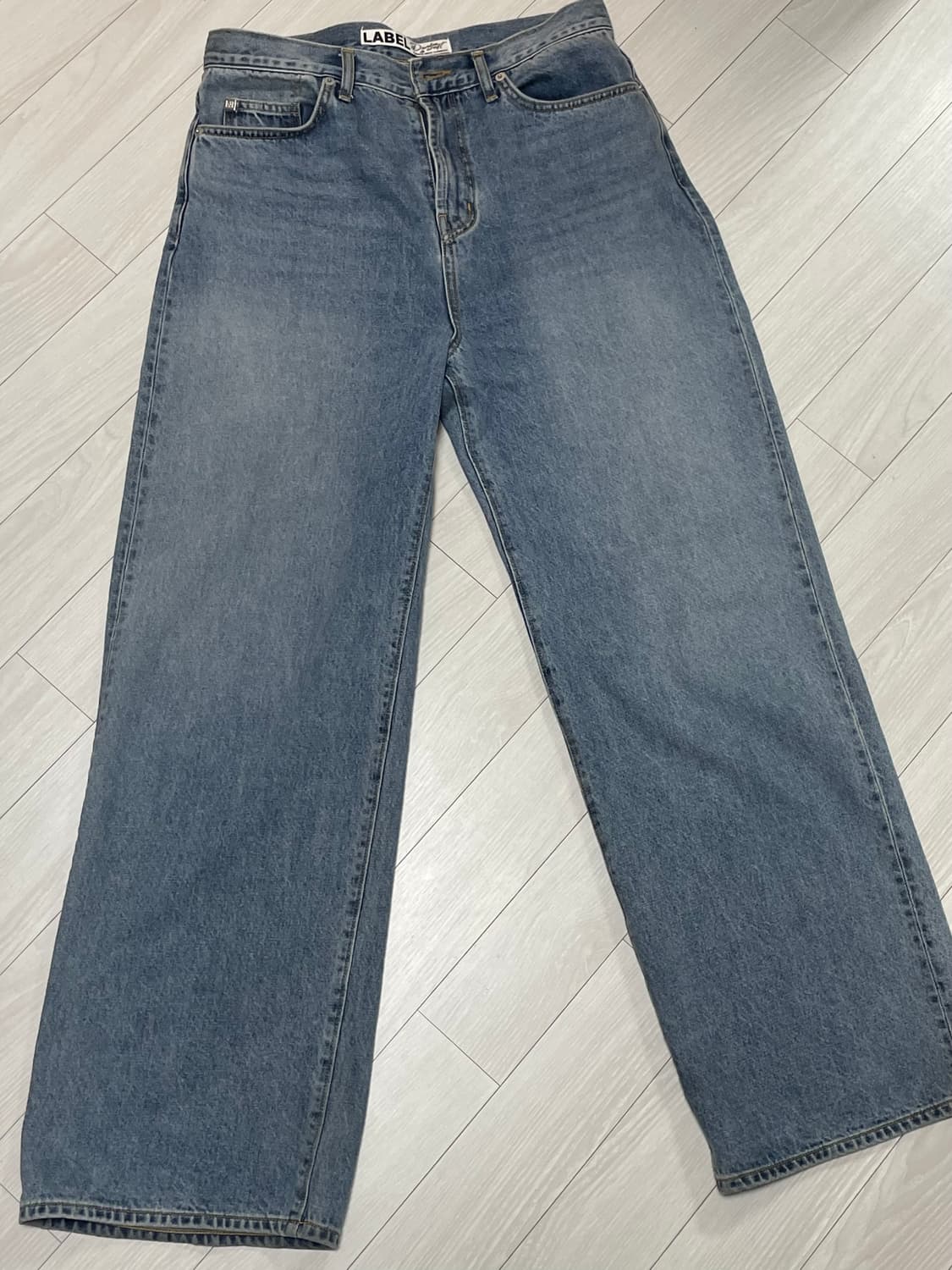 라벨아카이브 마리암 와이드 데님 블루헤이즈 4 상품이미지2