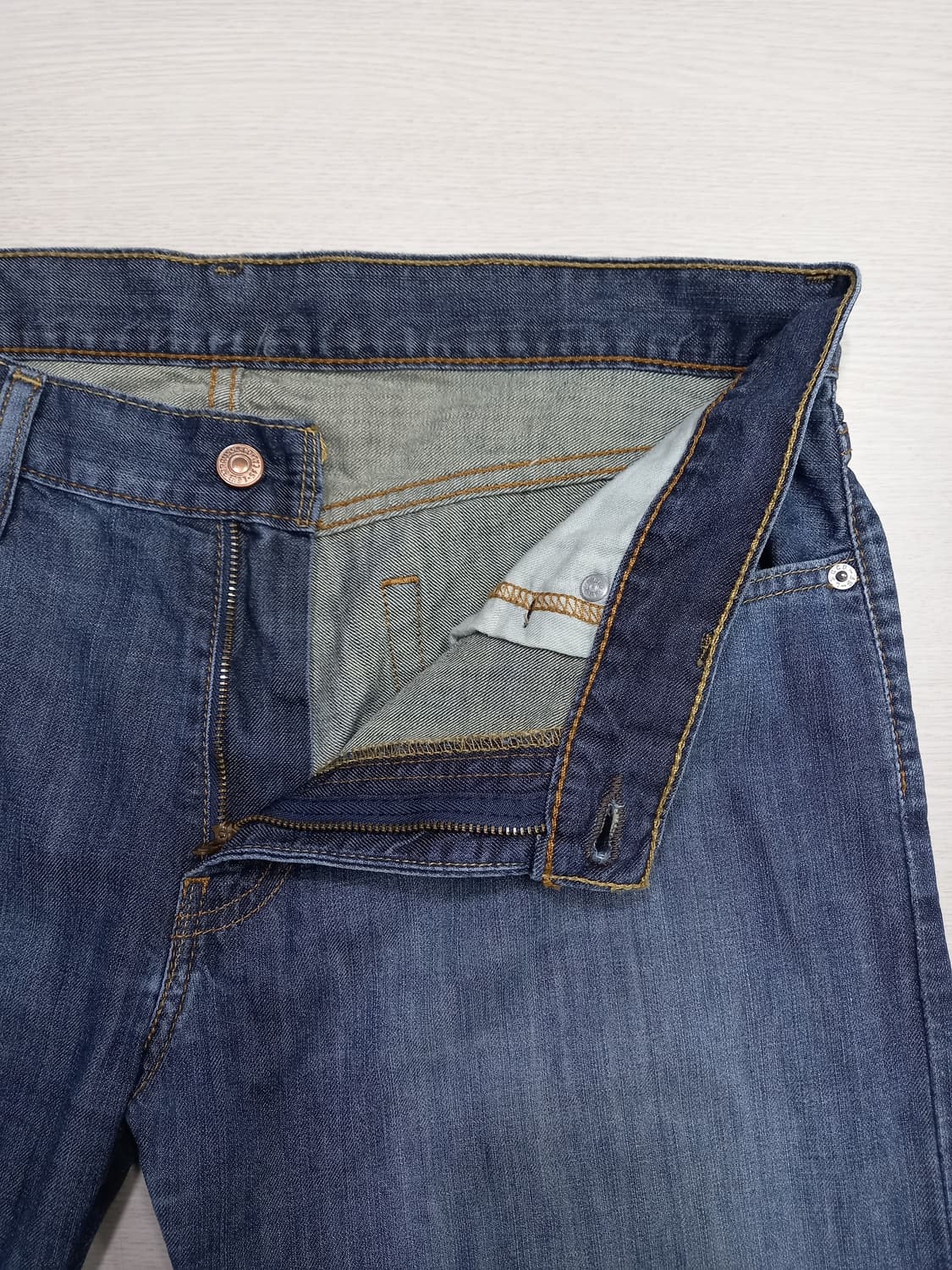 33 리바이스514 멕시코 봄여름용 워싱 일자진 33-431 상품이미지7