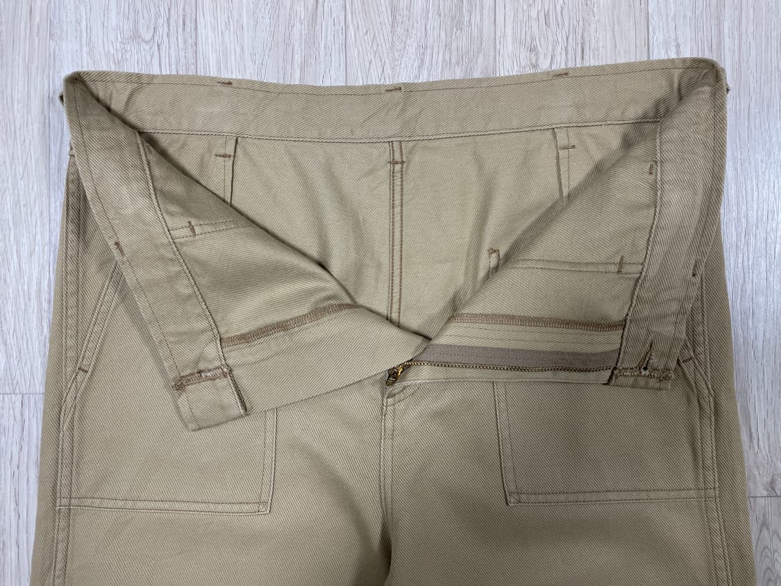 36) 궁호 미군 베이지 퍼티그 팬츠(새제품)RRL&LVC&폴로 상품이미지6