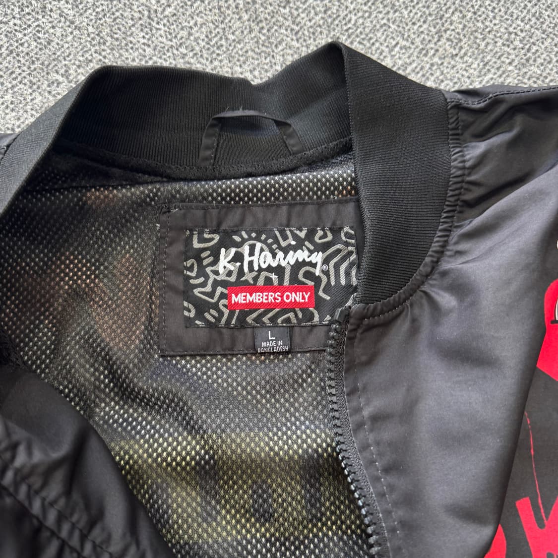 Members Only x Keith Haring Tokyo Pop 자켓 상품이미지7