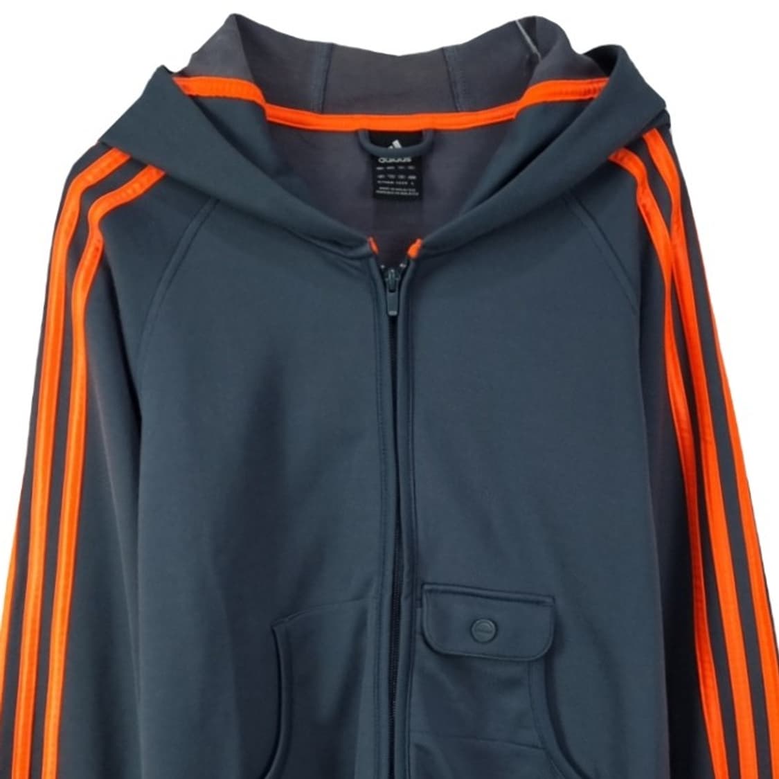 [아디다스] 로고 프린팅 삼선 후드 집업 M19679 상품이미지4