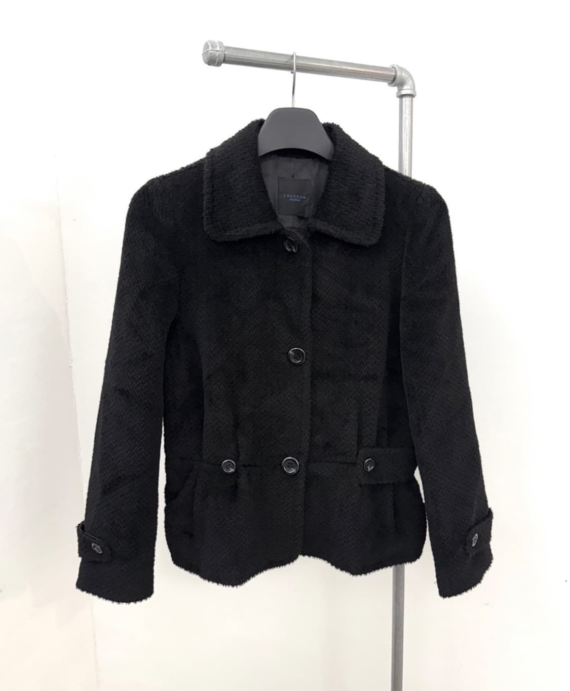 일본 빈티지 블랙 숏코트/리즈리사/마즈/일브/핀터/엑시즈팜/세실맥비 상품이미지1