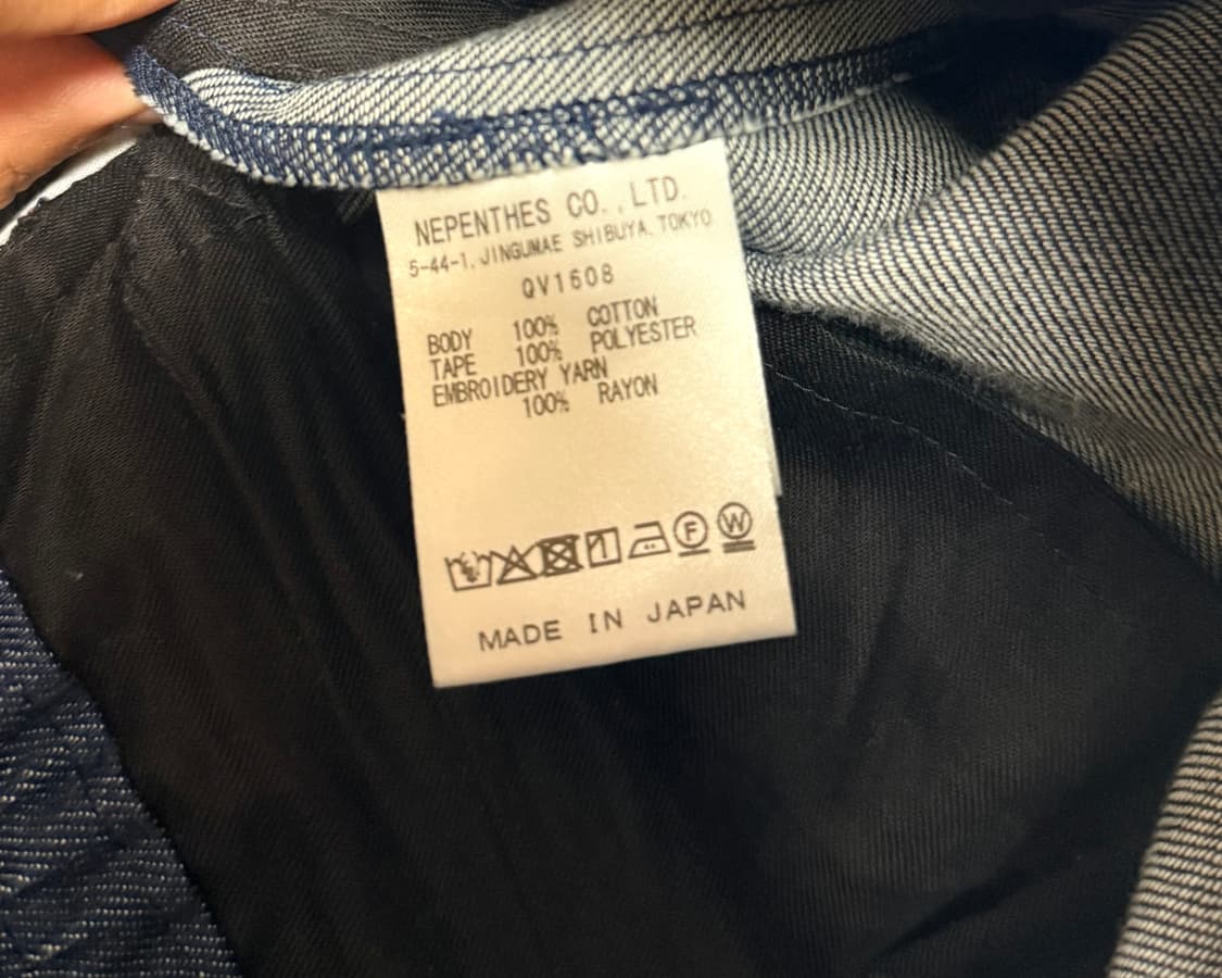 니들스 x B'2nd Exclusive 6oz H.D 데님팬츠 상품이미지4