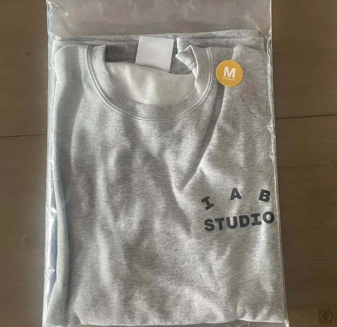 아이앱 스튜디오 롱슬리브 그레이 M사이즈 상품이미지2