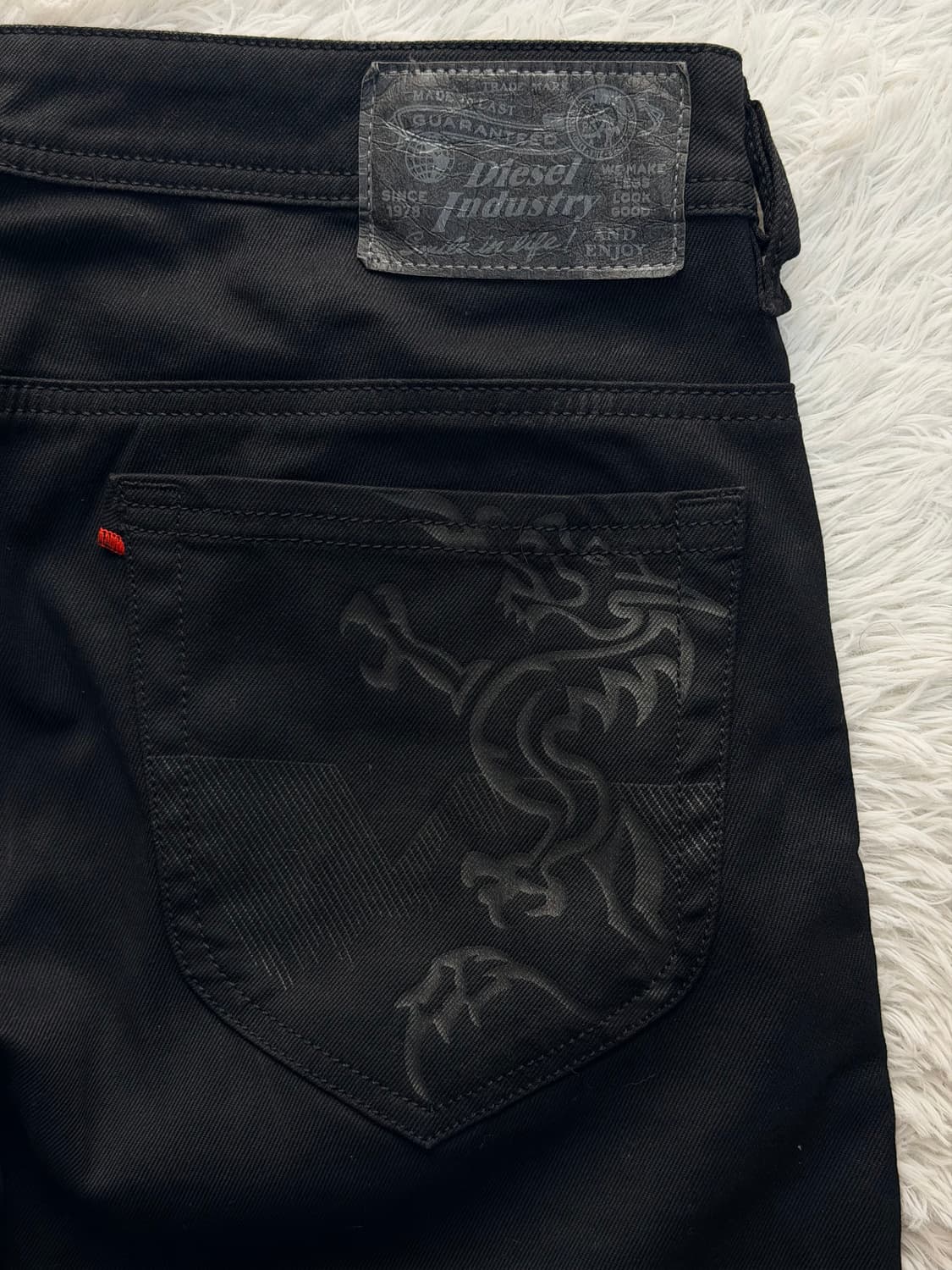 디젤 THANAZ-ZIP 블랙진 W31 L32 상품이미지4