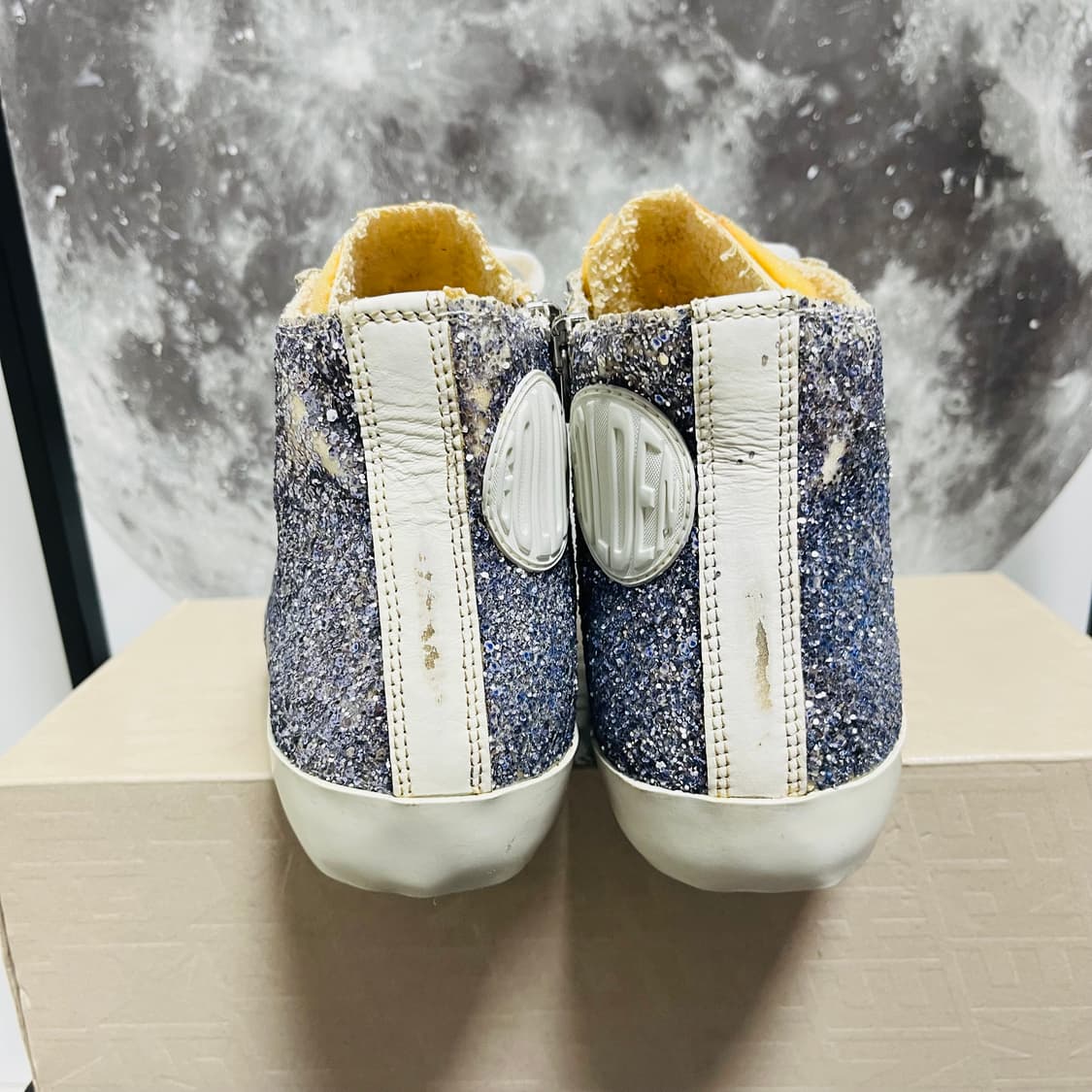 정품 37) 골든구스 글리터 스펀지 하이탑 스니커즈 235~240 상품이미지4