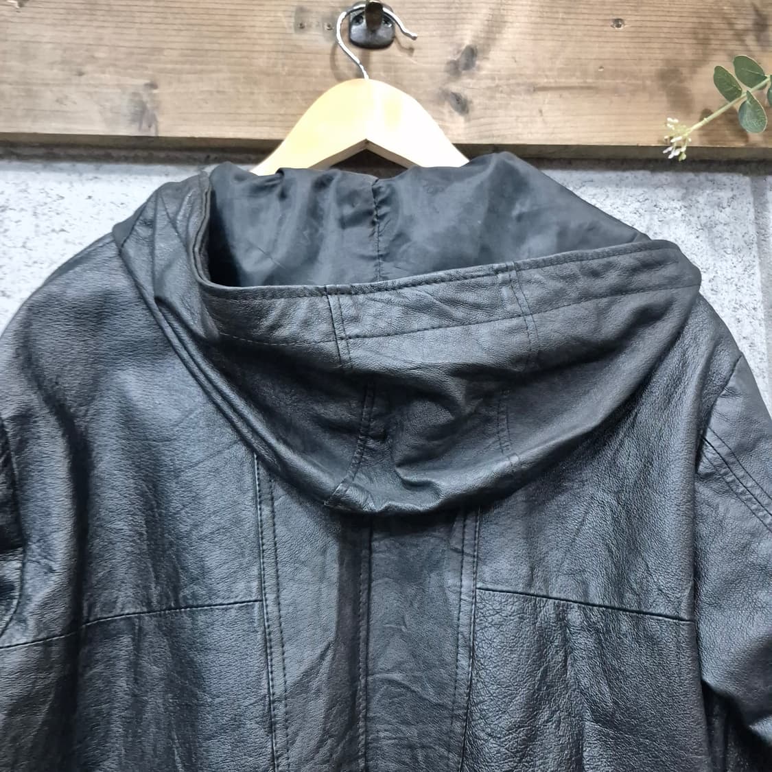 시모키타자와 링고 가죽자켓 상품이미지6