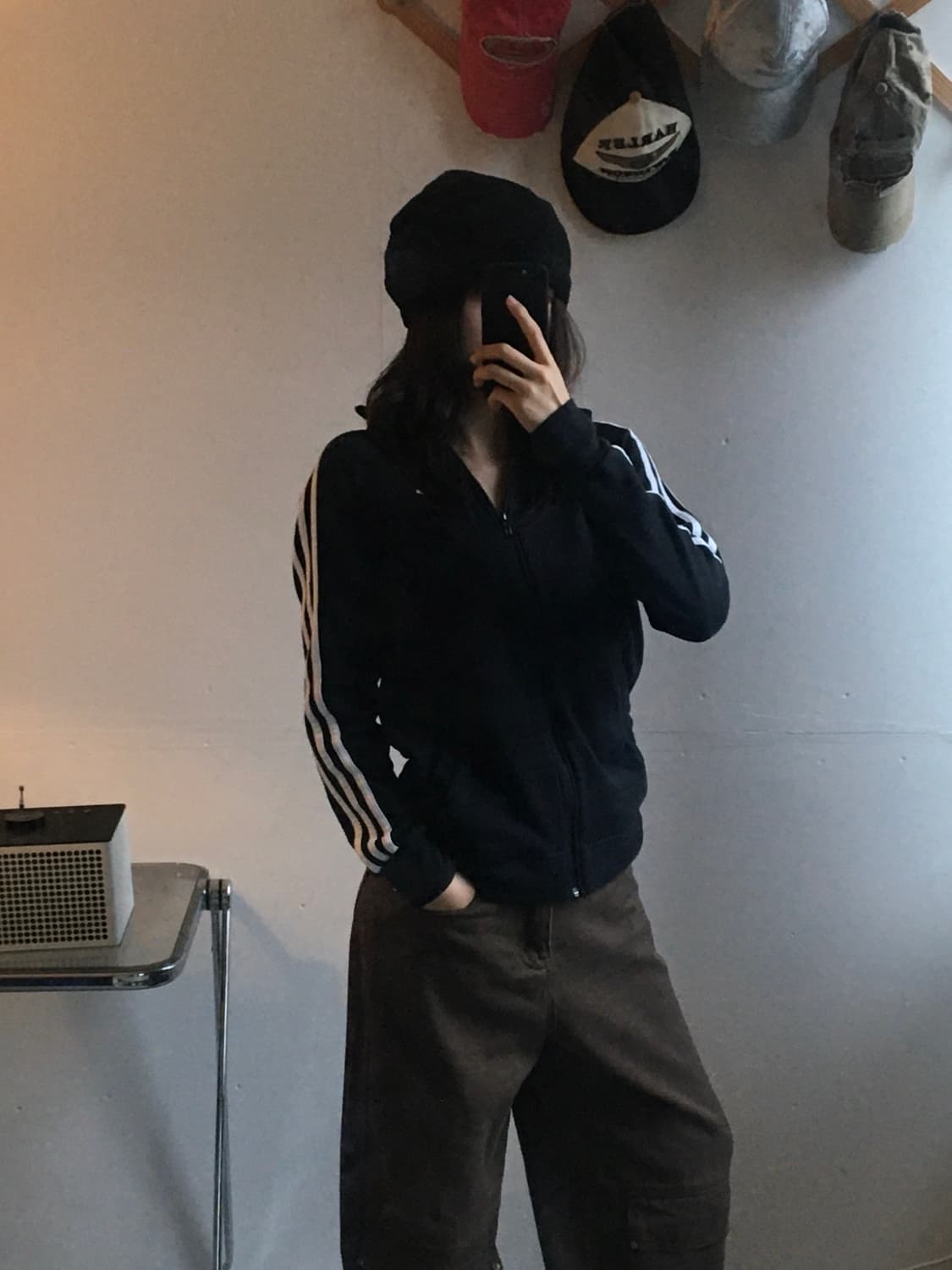 아디다스 삼선 사이드라인 후드집업 상품이미지2