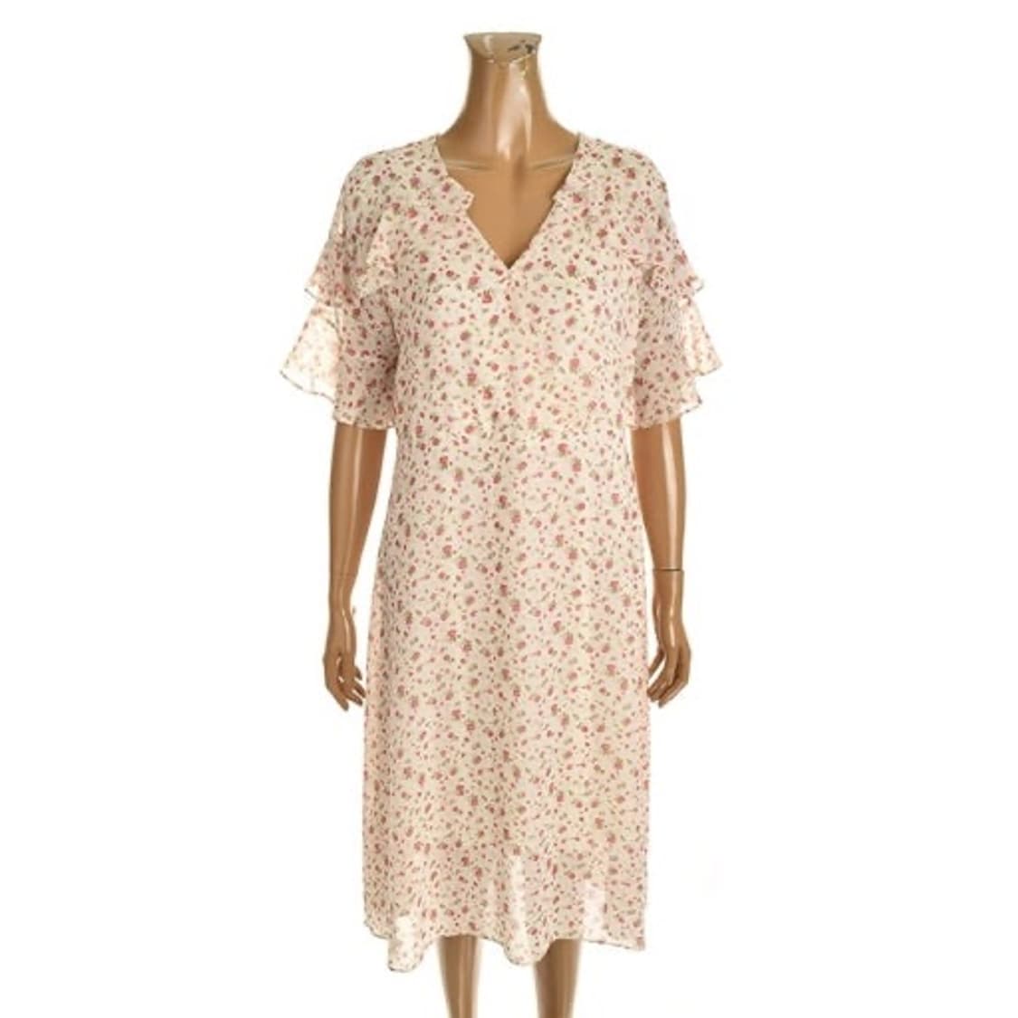 르샵 Le shop 플라워 패턴 원피스 (55-66)   상품이미지6