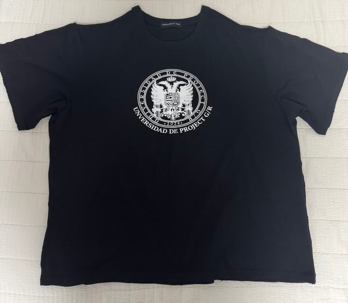 3) 프로젝트gr 팝업 한정 반팔티 상품이미지1