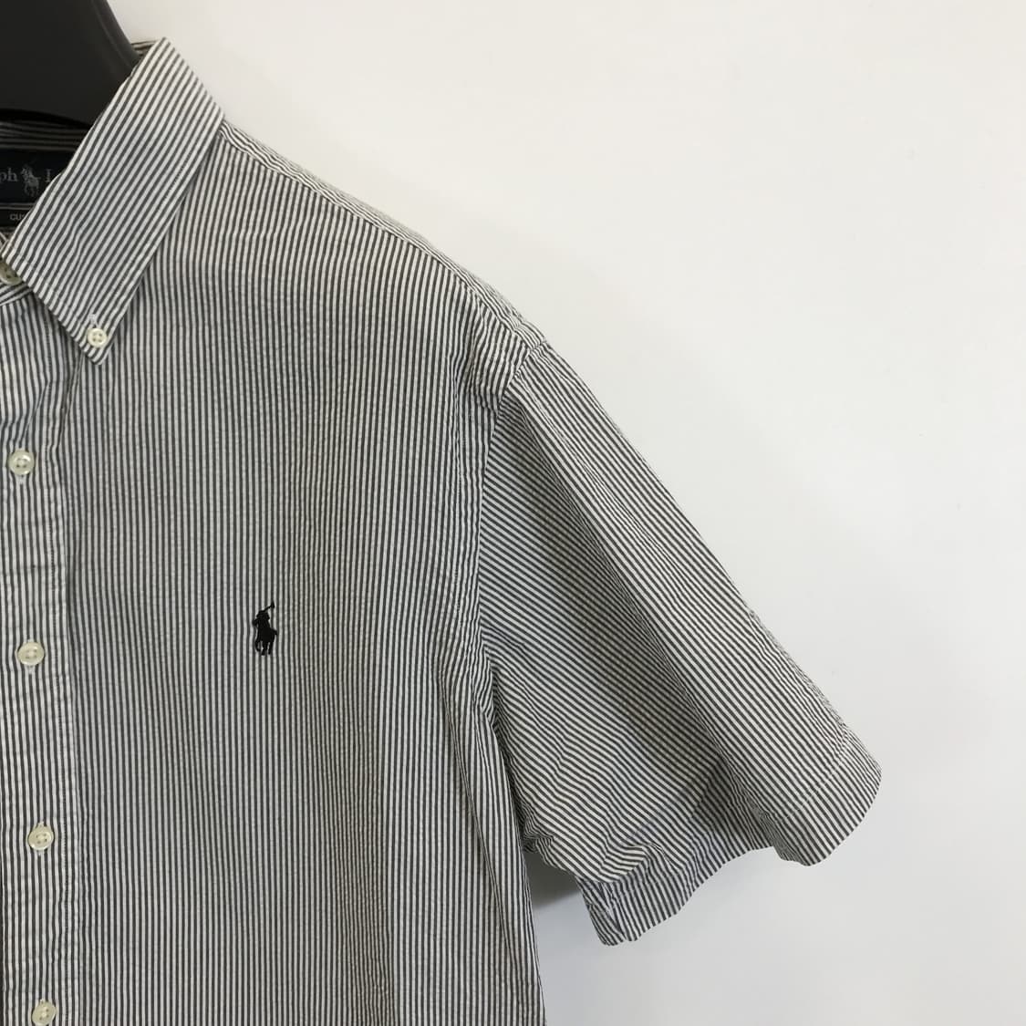 폴로 랄프로렌 시어서커 반팔셔츠 [XL] 상품이미지2