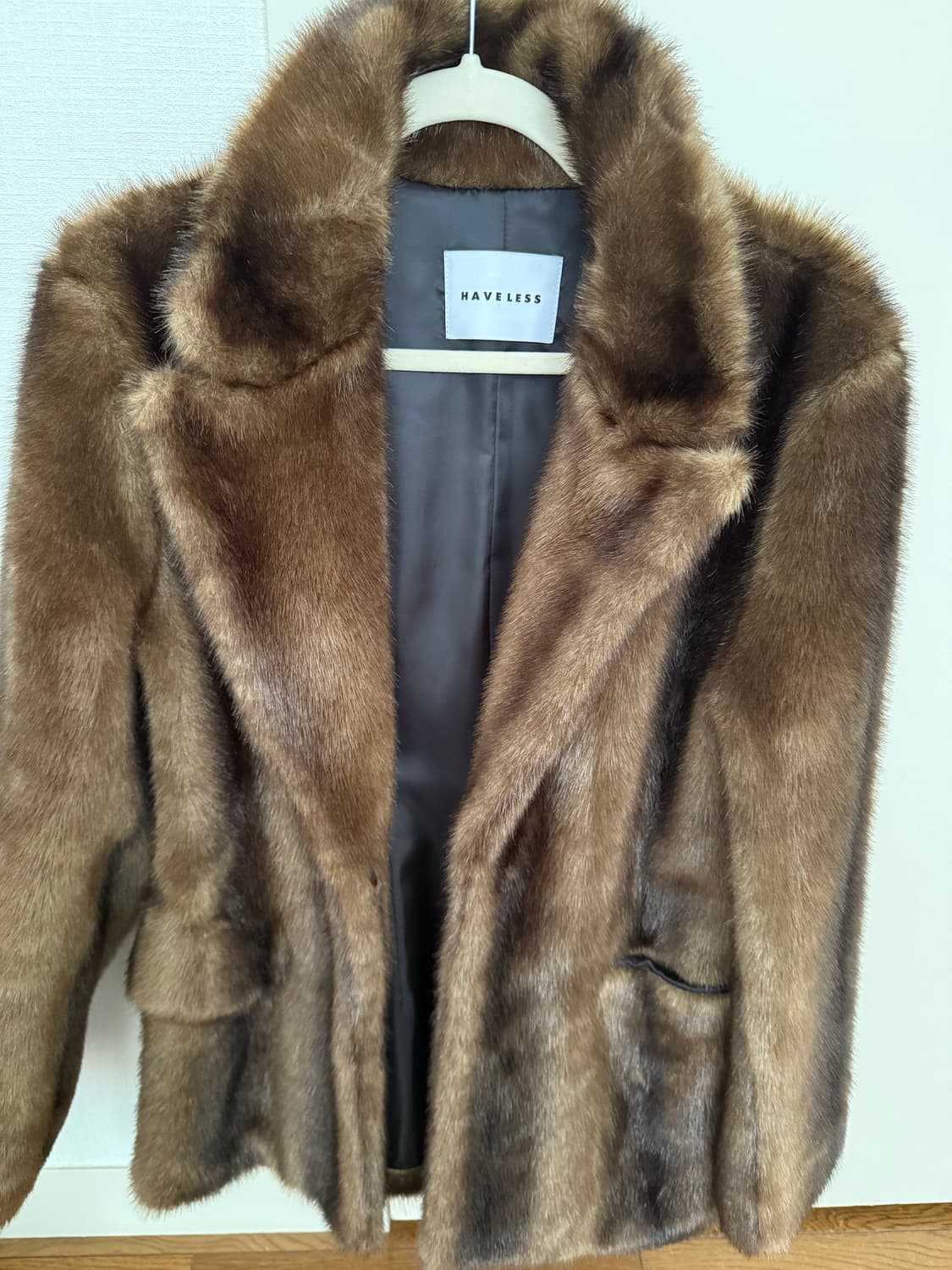 Haveless 해브레스 퍼 코트 상품이미지2