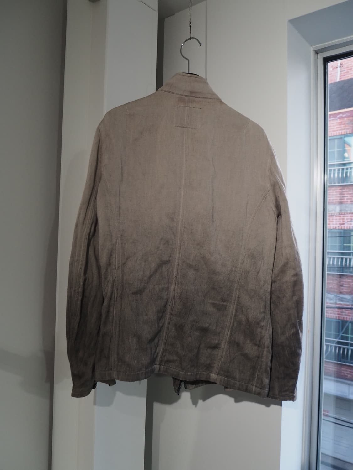 ISAMU KATAYAMA BACKLASH suede trim jacke 상품이미지6