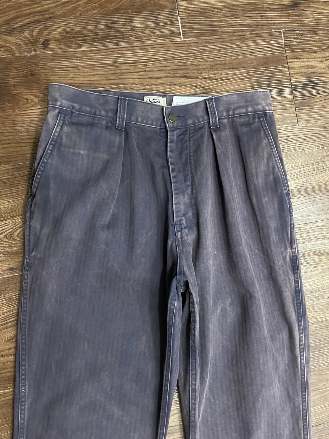 카키스 khakis 워크 팬츠 퍼플 상품이미지2