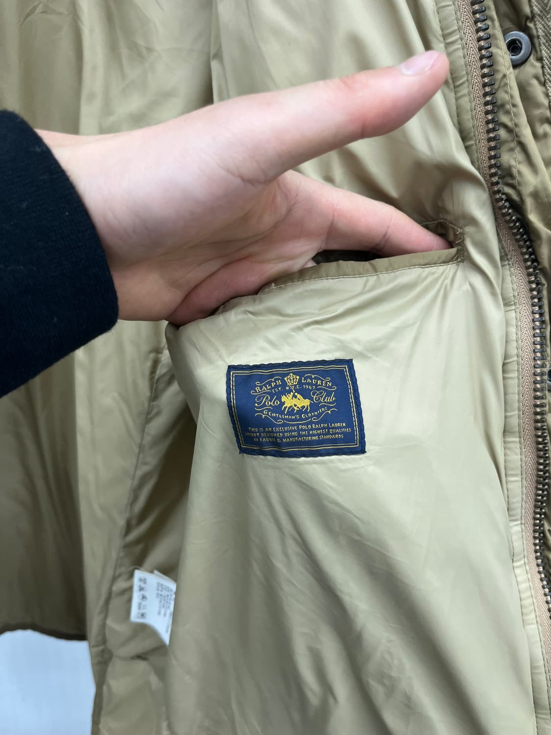 M) POLO QUILITING DOWN JACKET 상품이미지5