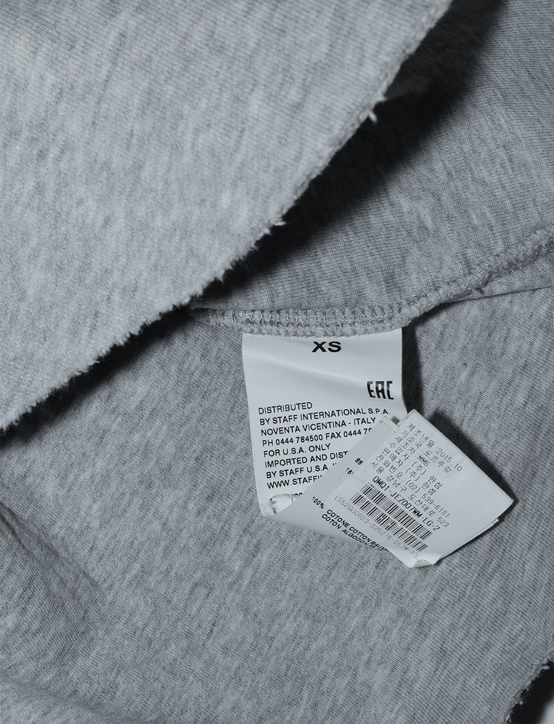MM6 Maison Margiela 크롭 컷오프 맨투맨 상품이미지4