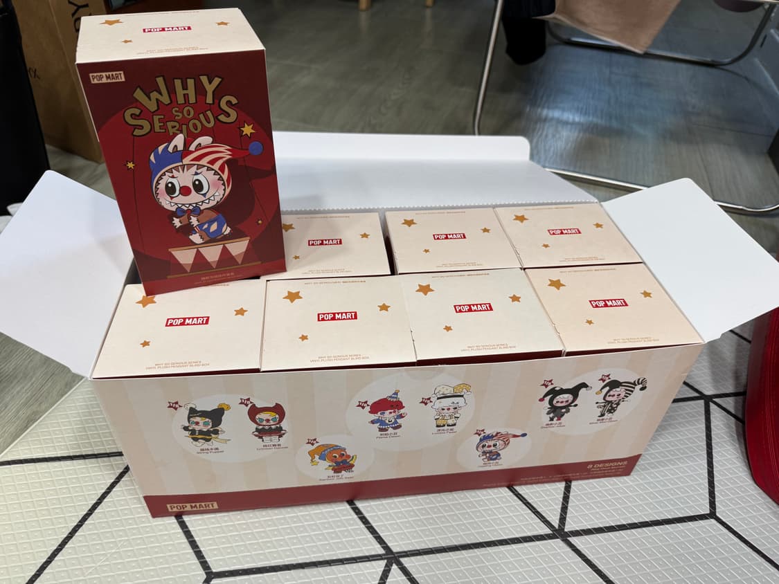팝마트 Why So Serious  새상품(라부부/몰리/디무/하치푸푸) 상품이미지4