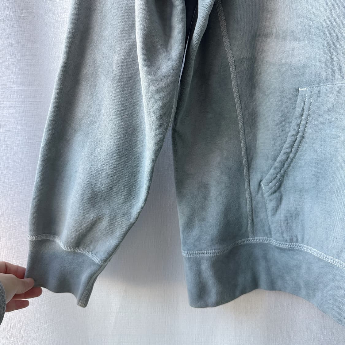 슈프림 리플렉티브 스몰 박스 로고 기모 후드 L 상품이미지3