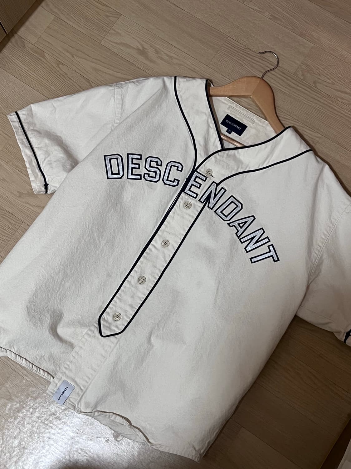Japan 디센던트 리그셔츠 야구셔츠 2사이즈 상품이미지1