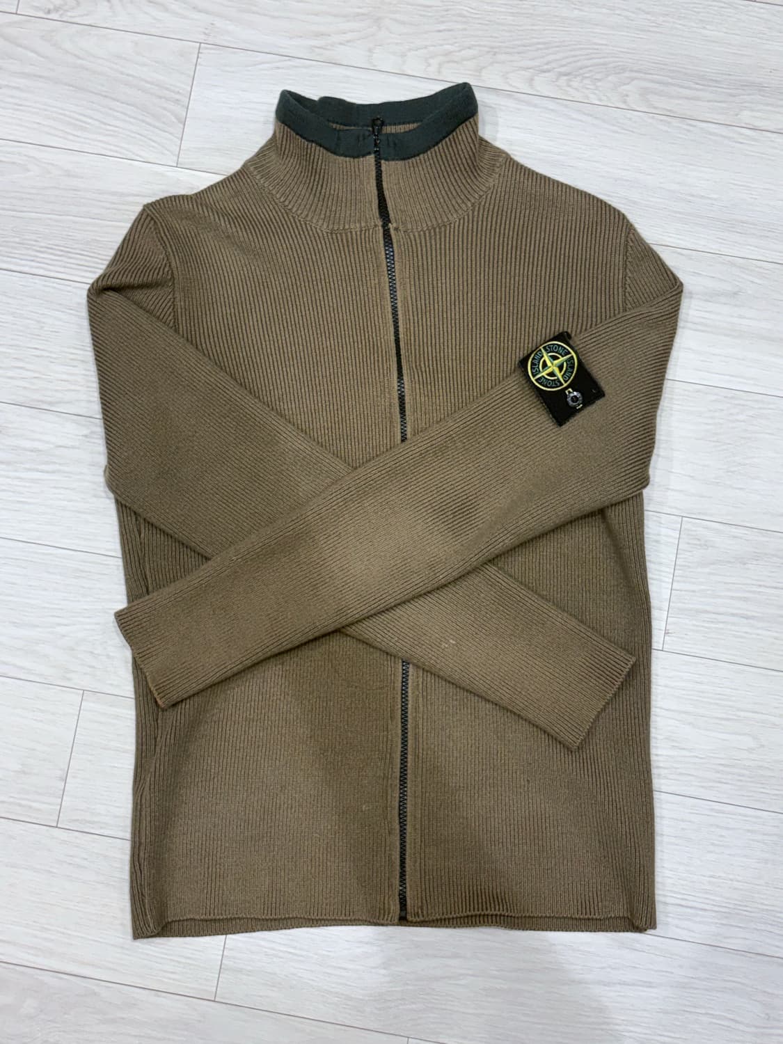 스톤아일랜드 집업 니트 가디건(XL) 상품이미지2