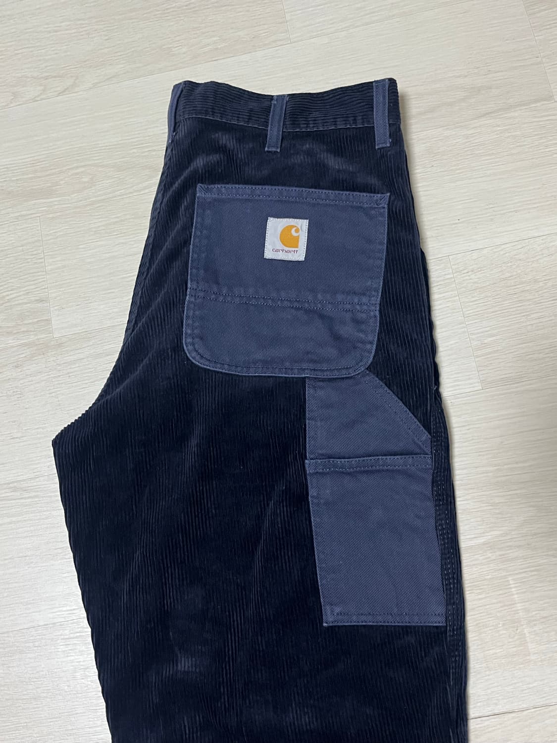 칼하트 WIP 코듀로이 카고팬츠 네이비 32 상품이미지1