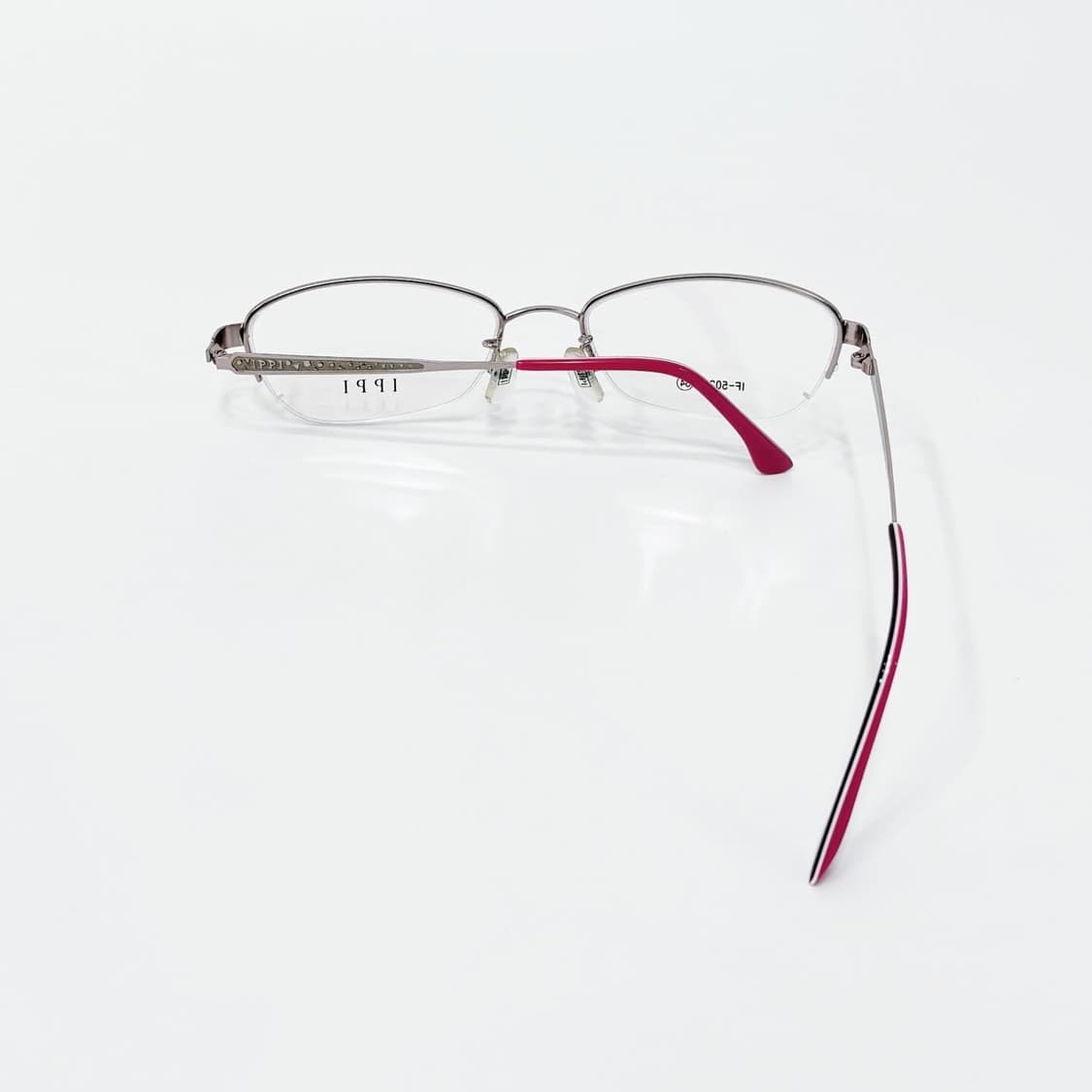 IPPI 핑크 반무테 데드스탁 빈티지안경 상품이미지4