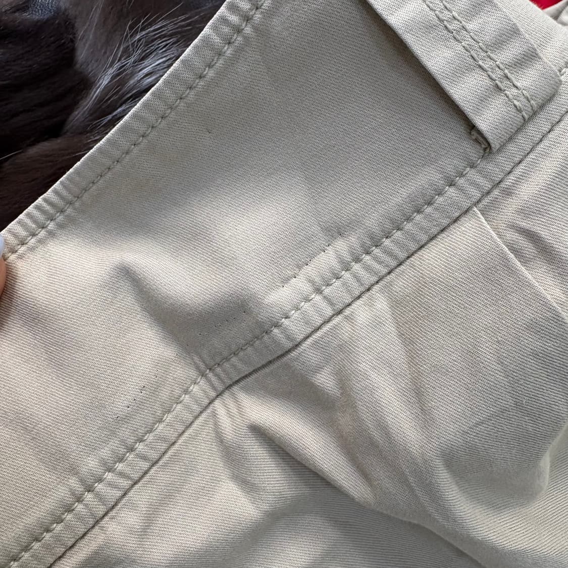 67-91 헤지스 면 스커트 0311J 상품이미지6