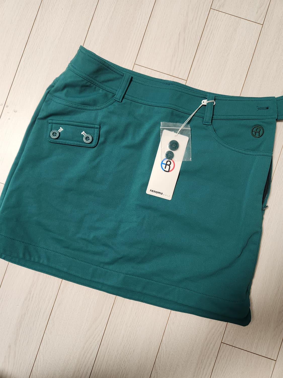 택 새상품) 레노마 골프 여성 포켓 장식 큐롯 스커트(치마바지,속바지)  상품이미지1