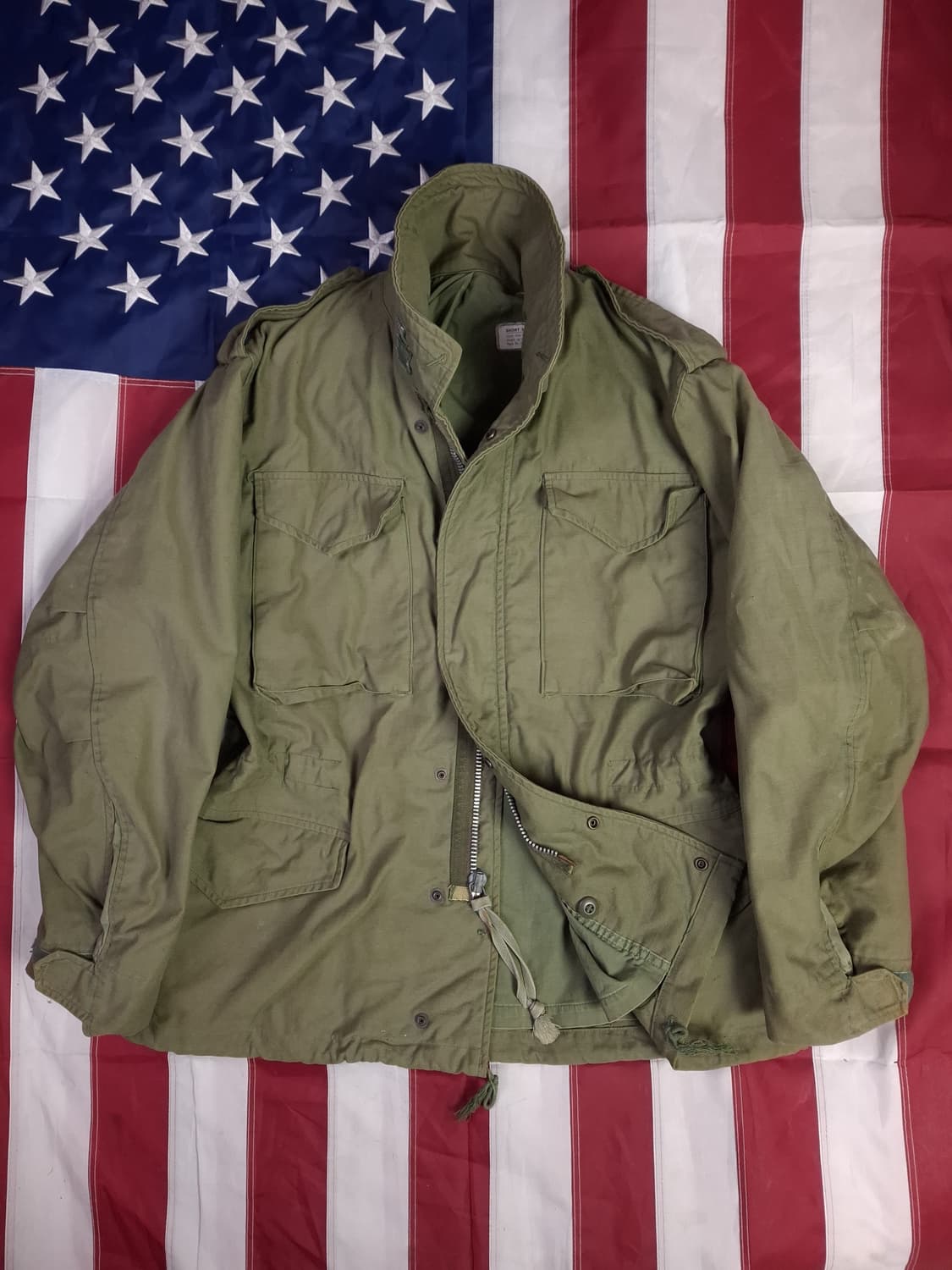 오리지날 미군 2세대 M-65 필드야상 상품이미지1