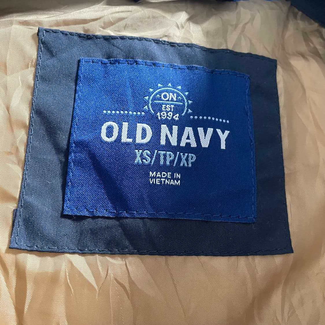 올드네이비/ 투톤 패딩 베스트/ S 상품이미지6