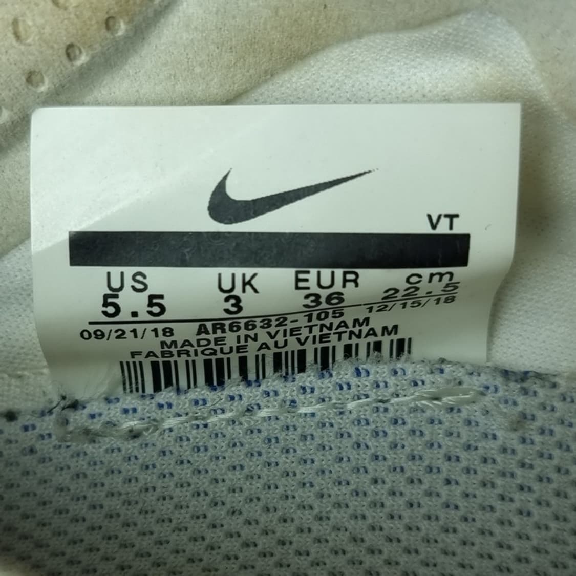 [나이키] 에어 베이퍼맥스 2019 써밋 화이트 핑크 M19793 상품이미지9