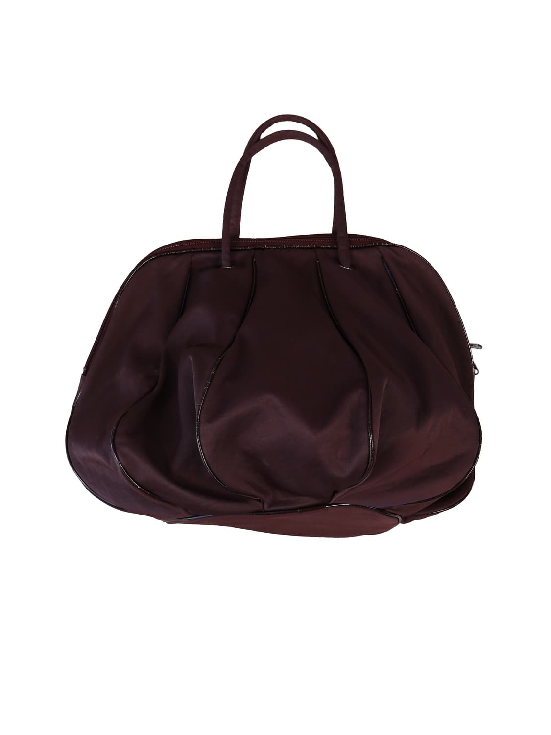 90s im product Pleated Nylon Boston Bag 상품이미지1