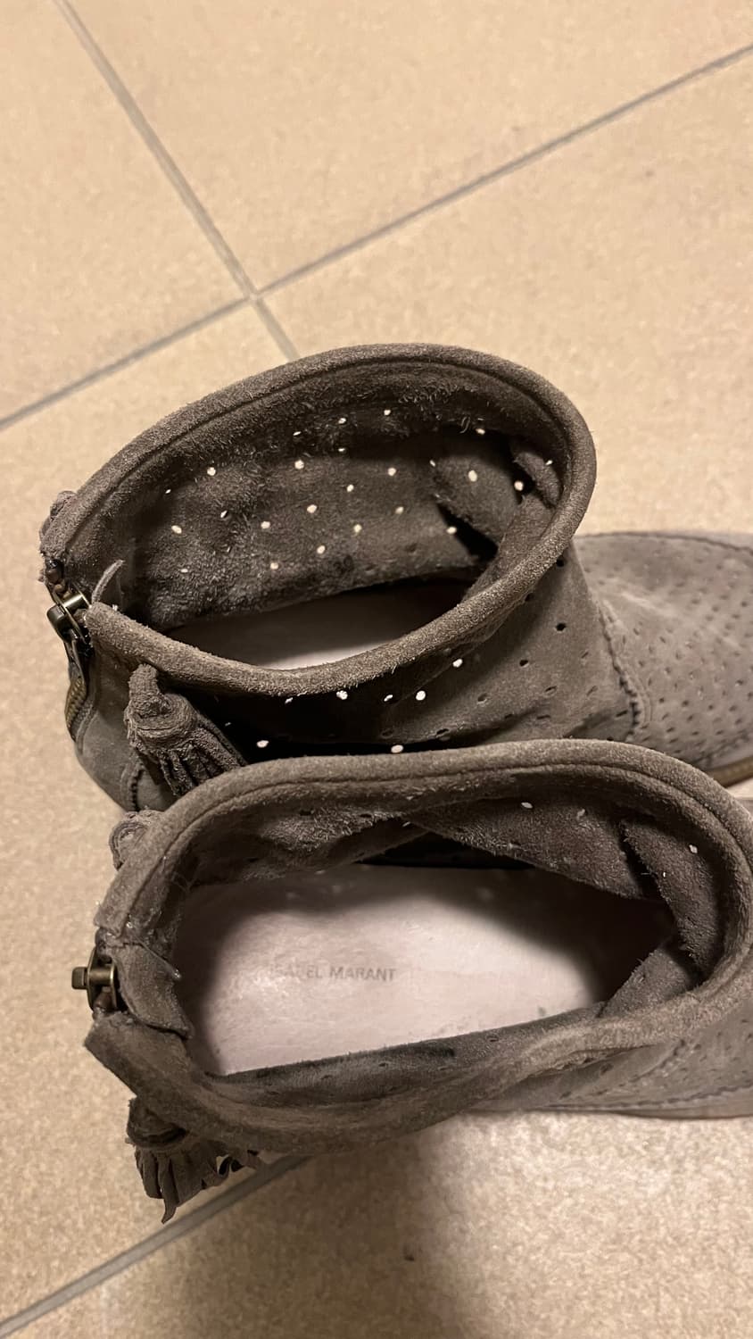 이자벨 마랑 웨지힐 테슬 부츠 39사이즈 상품이미지4