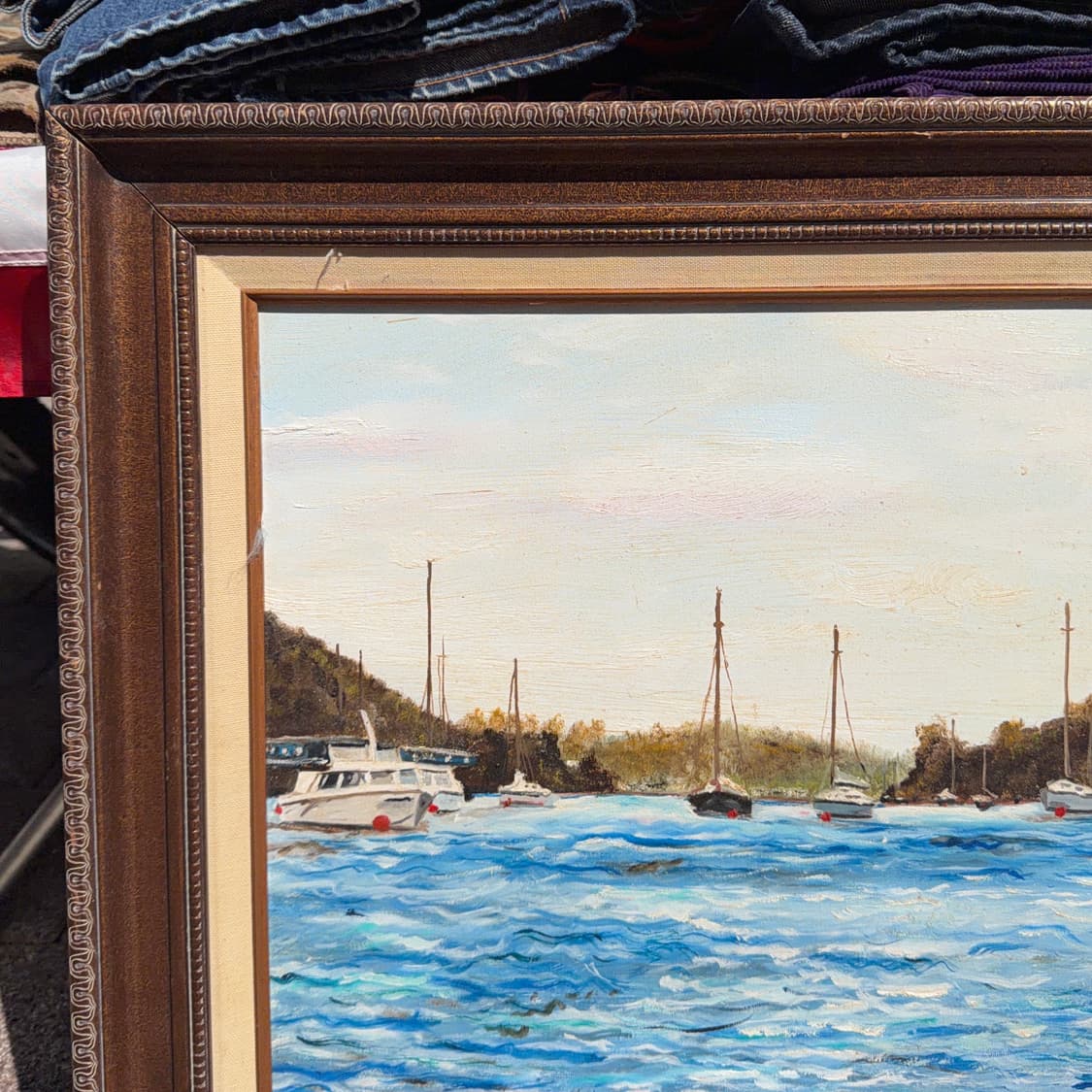 빈티지 소품 우드 프레임 그림액자 상품이미지2