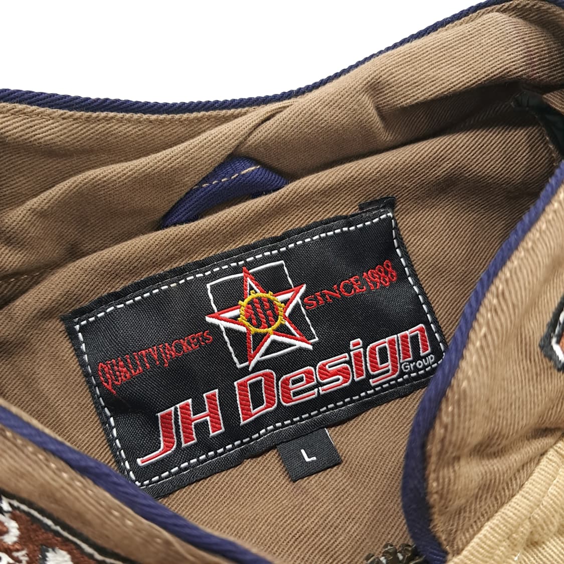 CN661 L 아메리칸 빈티지 엠앤엠 자수 레이싱 자켓 상품이미지4