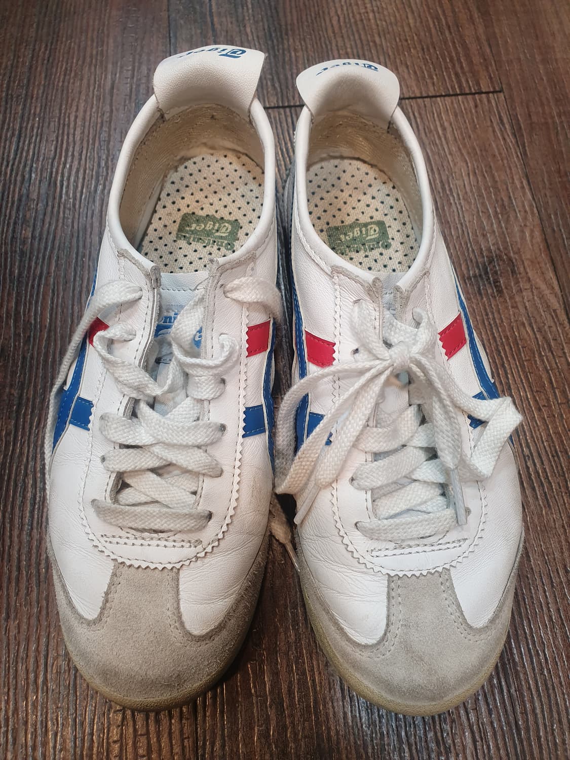 오니츠카타이거 흰/파/빨 스니커즈230 상품이미지1