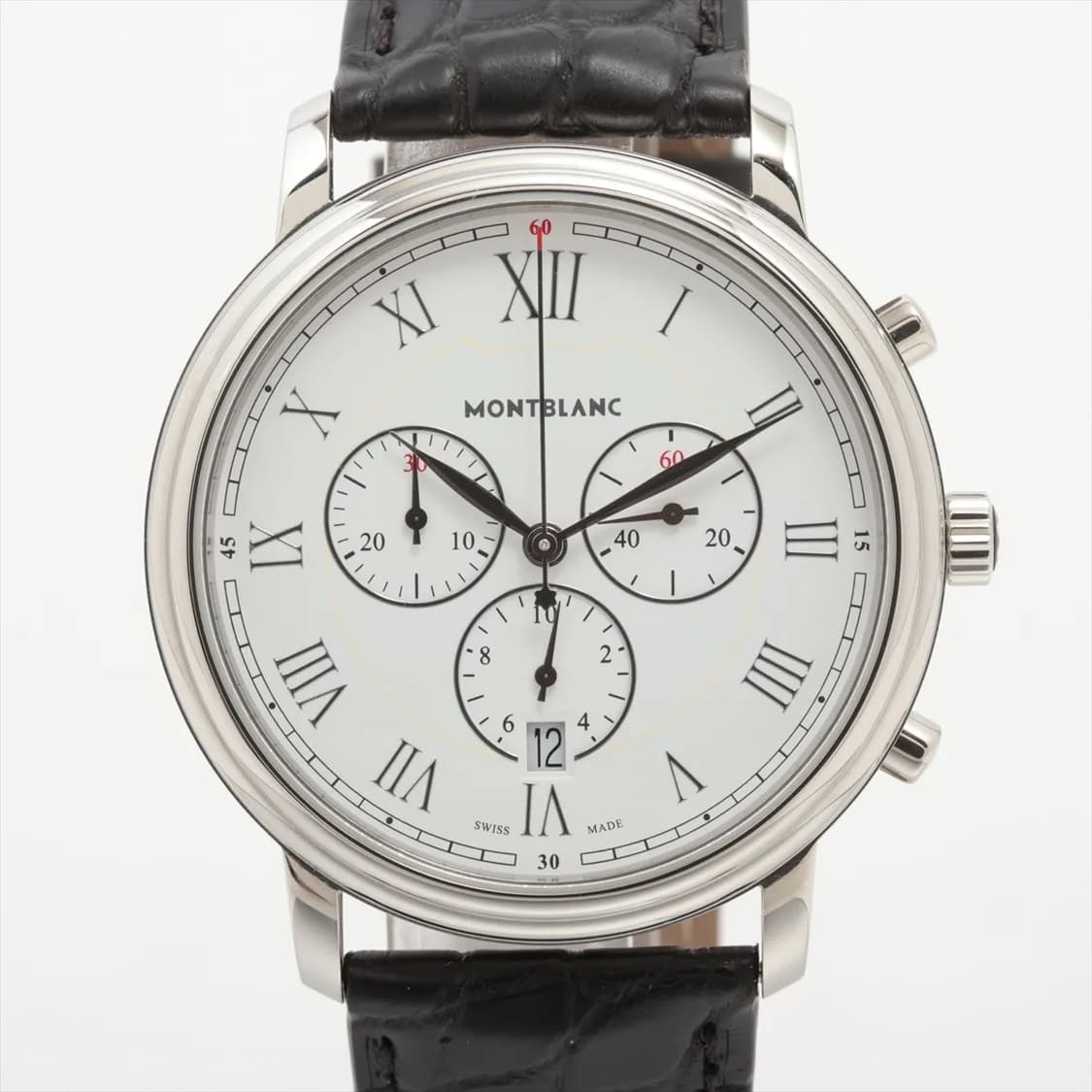 몽블랑 트래디션 크로노그래프 7374 중고명품 손목시계 42mm 남성 상품이미지1