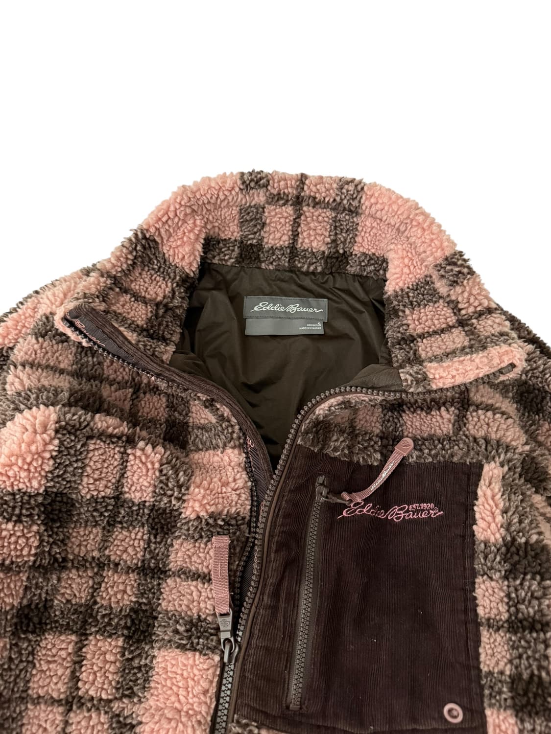 에디 바우어 딸기초코 플리스 집업 상품이미지7