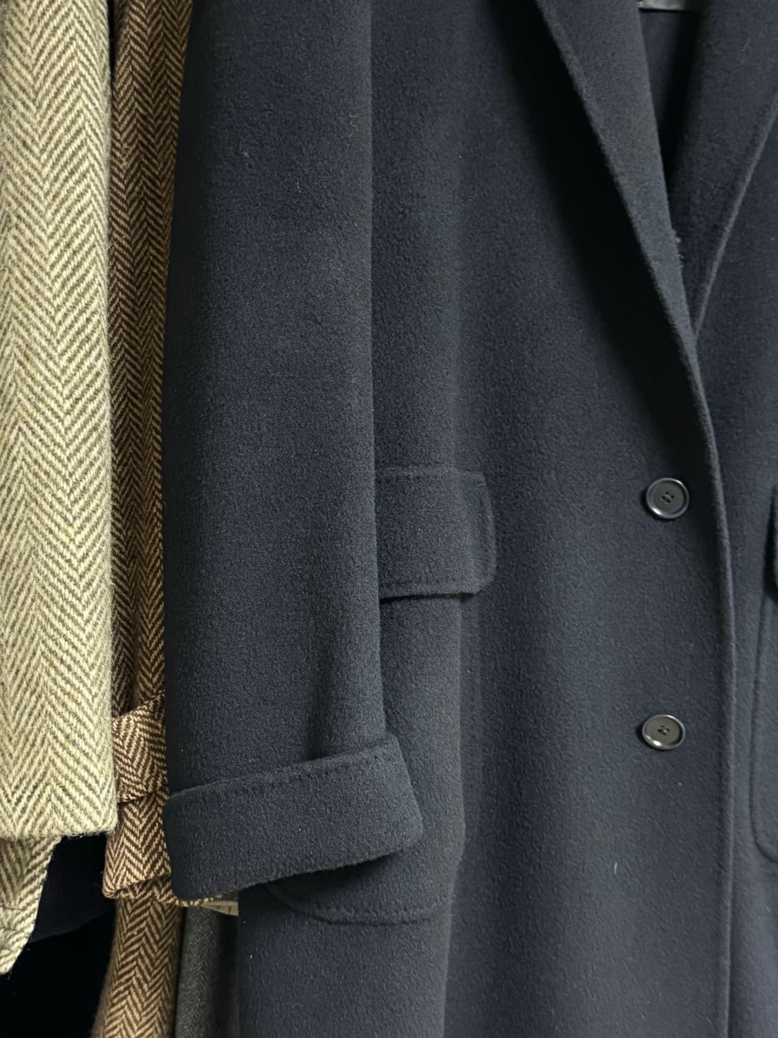 사르토리아준 캐시미어 울 모노코트 상품이미지3