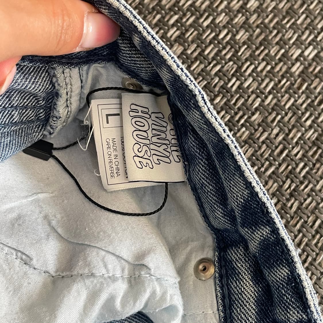 더바이닐하우스 플라이트 데님 팬츠 L 상품이미지4