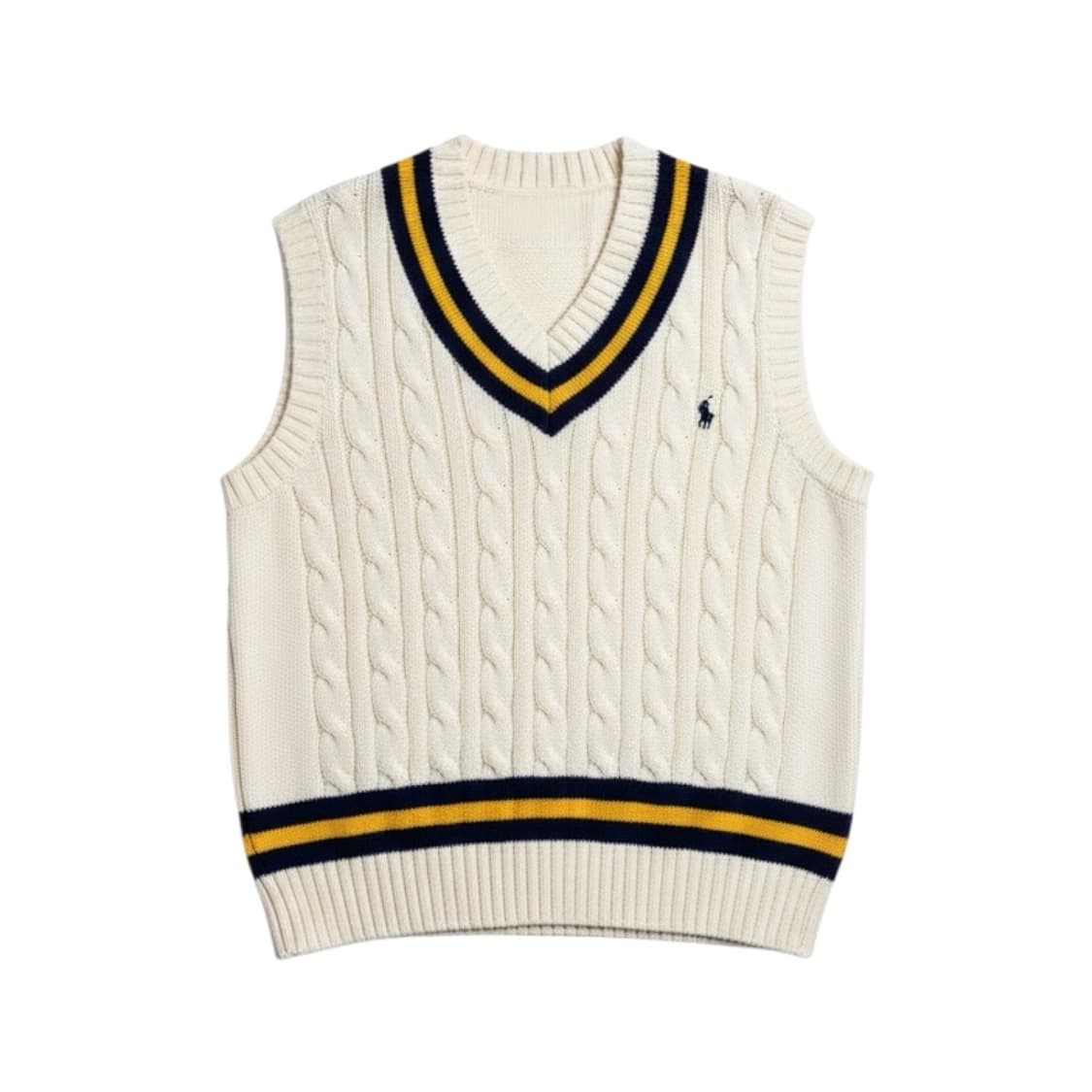 Polo Ralph Lauren 폴로 아이보리 니트베스트 M (클래식) 상품이미지1