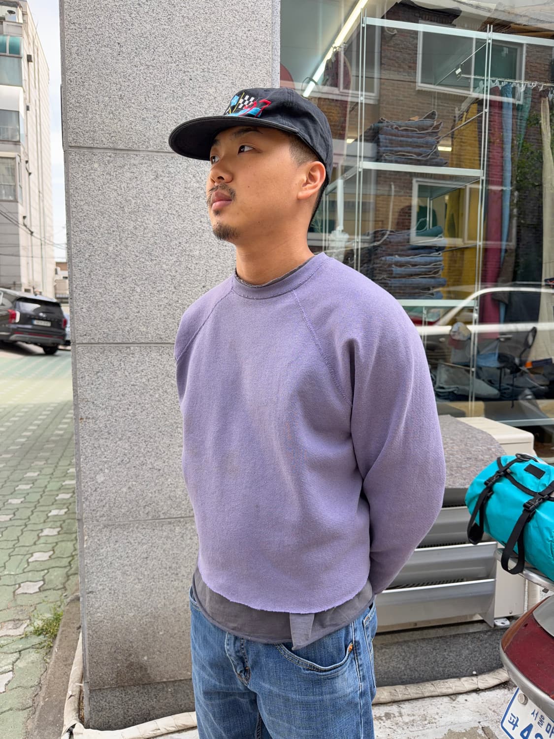 vtg cutting sweatshirts 상품이미지1