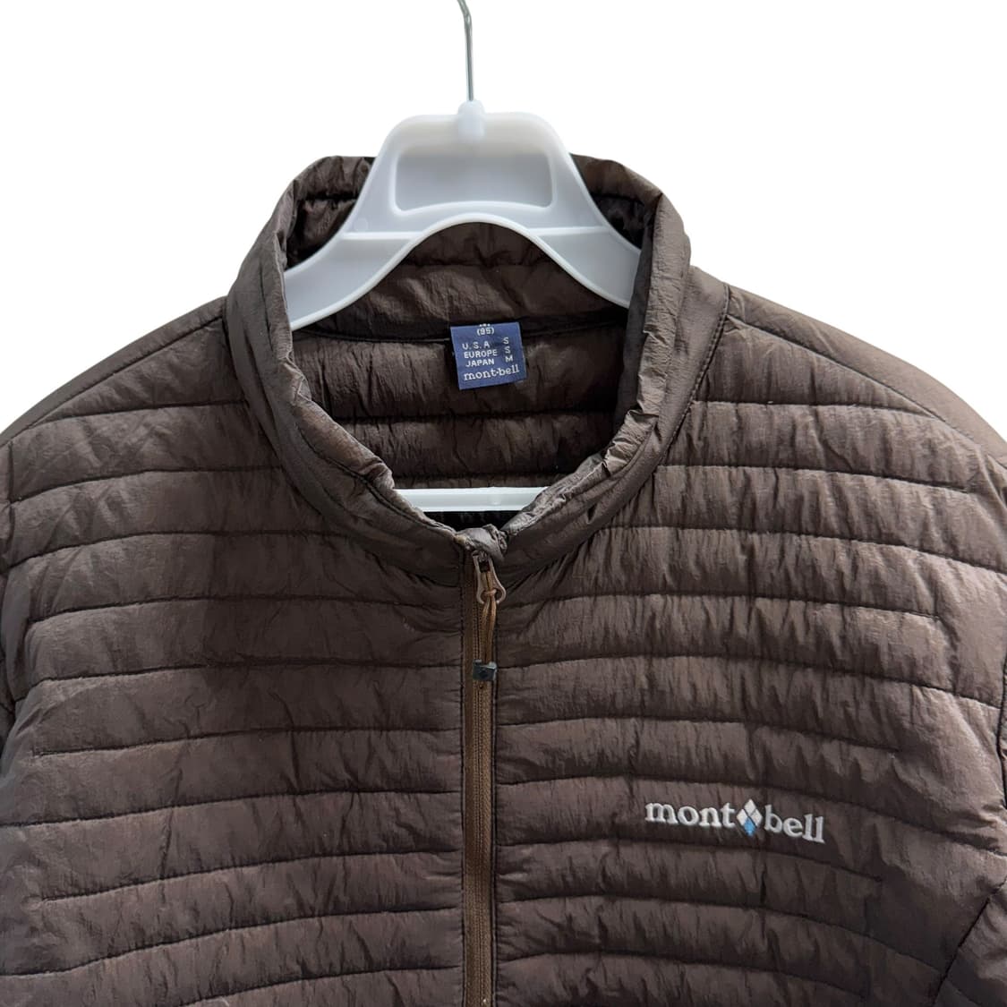 [M] 몽벨 브라운 구스 경량패딩 상품이미지5