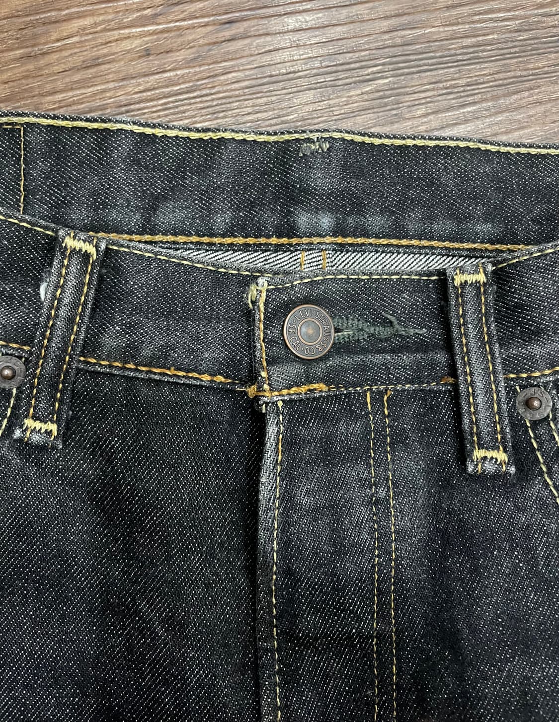 리바이스 501 흑청팬츠 상품이미지6