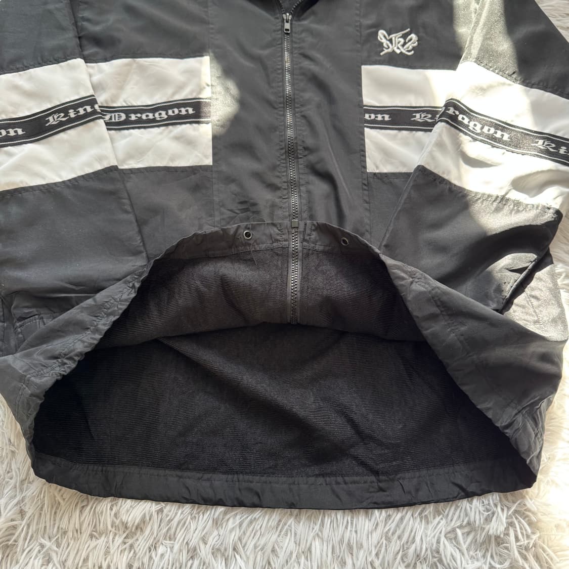 KINGDRAGON 일본빈티지 오리엔탈바람막이 y2k바람막이 XXL110 상품이미지6