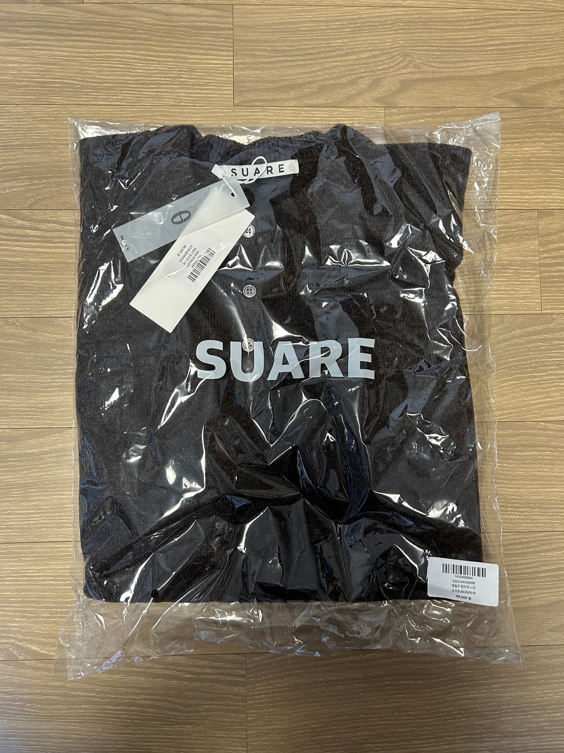 suare 헨리넥 니트 (브라운) 상품이미지1